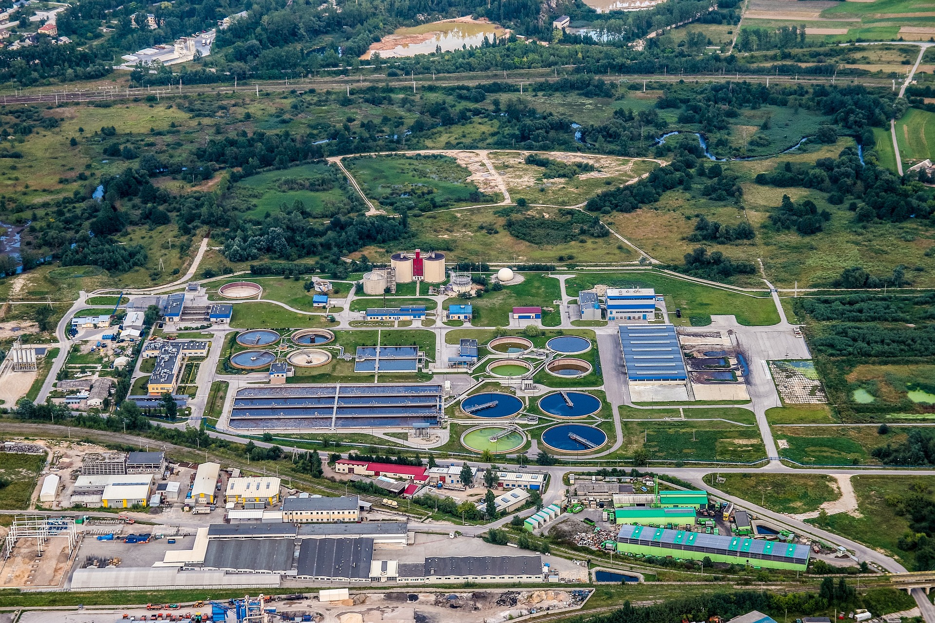treatment plant wastewater